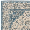 thumbnail image 5 of Safavieh Beach House Mai Traditional Outdoor Area Rug, Cream/Blue, 5'3" x 7'6", 5 of 7