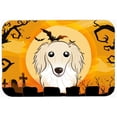 thumbnail image 1 of Halloween Longhair Creme Dachshund Kitchen & Bath Mat, 24 x 36 in., 1 of 1