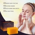 thumbnail image 4 of Kojic Acid Dark Spot Remover Soap Bars with Vitamin C, Retinol, Collagen, Turmeric - Original Japanese Complex Infused with Hyaluronic Acid, Vitamin E, Shea Butter, Castile Olive Oil (2 Pack), 4 of 5