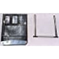 thumbnail image 2 of Go Industries Mud Flap 723 Direct Fit 12 Inch X 24 Inch; Set Of 2; Flat; Without Logo; Black; Screw On, 2 of 2