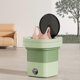 thumbnail image 5 of 11L Foldable Washing Machine with Spin Dryer, Blue Light Sterilization Laundry Washer Machine for Underwear Baby Clothes, 5 of 5
