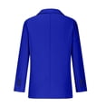 thumbnail image 3 of Women Long Sleeve Office Coat Polyester Open Front for Business and Work, 3 of 4