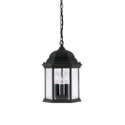 Designers Fountain 2984-BK Devonshire Hanging Lanterns, Black