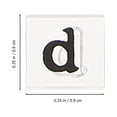 thumbnail image 2 of CIMAXIC 3 Ensembles de Timbres Alphabet Clairs, Chiffres Majuscules, 0.43"X0.43"X0.04 Pouces, 2 of 4