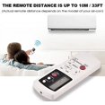 thumbnail image 4 of Air Conditioner Remote Control for Galanz GZ-1002A-E3 GZ-1002B-E1 GZ-1002B-E3 GZ01-BEJ0-000 Replacement AC Remote, 4 of 5