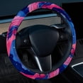 thumbnail image 2 of Flamingo 14.5 Inch Printing PVC Leather Auto Accessories Steering Wheel Cover Car Wheel Covers, 2 of 6
