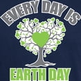 thumbnail image 3 of CafePress - Every Day Earth Day Dark T Shirt - Men's Classic Graphic Cotton T-Shirt, 3 of 4