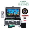 thumbnail image 2 of Underwater Fishing Camera DVR Fish Finder Underwater Fishing Cameras 7 Inch HD Screen 30pcs LED AHD 1080P 16G Card For Winter ICE Fishing ,Easy to Use, 2 of 7