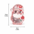thumbnail image 3 of Transparent Soft Rubber Squishy Squeeze Fidget Toy, Hand‑Operated Calming Decompression Toy, Lightweight Sensory Play Toy for Kids Adults, Desk Ornament(Random Colors 1PCS), 3 of 5