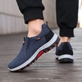 thumbnail image 4 of YUDAI Men's Slip-On Walking Shoes – Non-Slip, Breathable Mesh Sneakers for Gym, Workout & Everyday Wear, 4 of 6