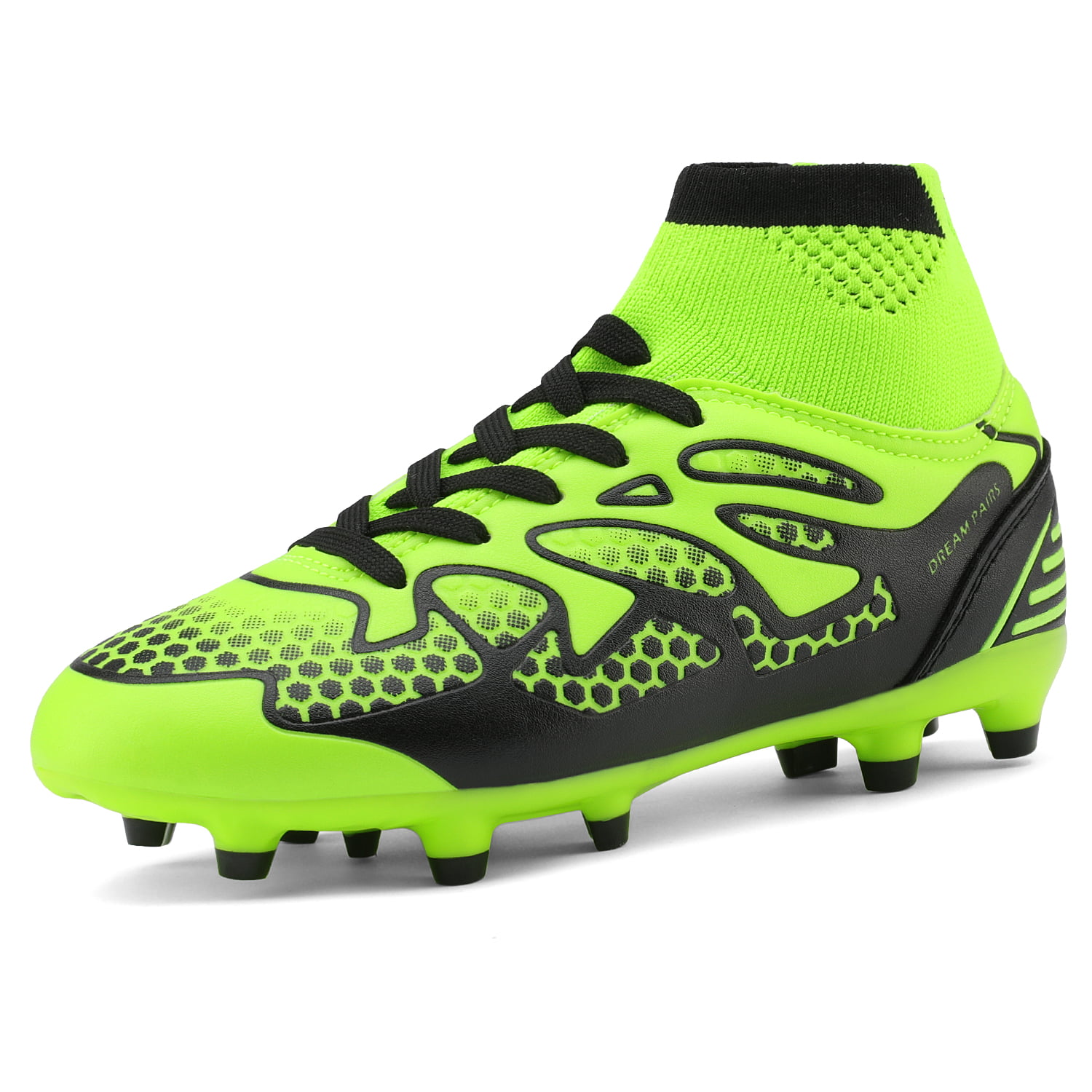 DREAM PAIRS Kids Soccer Shoes Girls Boys Outdoor Multi-Ground Soccer Cleats 