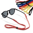 thumbnail image 1 of YSTIANN Lot de 6 Sangles de Lunettes de Sport Noires, Retenue de Lunettes Réglable pour Hommes & Femmes, Cordon de Cou Antidérapant pour Course, Randonnée, Entraînements AZ78-3449, 1 of 5