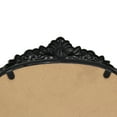 thumbnail image 5 of Contemporary Home Living Victorian Framed Rectangular Wall Mirror - 15.75" - Black, 5 of 7