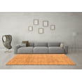 thumbnail image 3 of Ahgly Company Indoor Round Abstract Orange Modern Area Rugs, 6' Round, 3 of 4