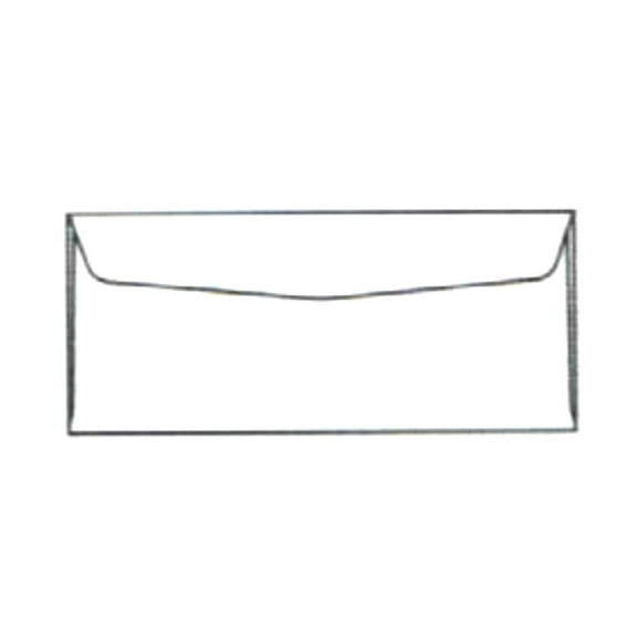 No. 9 Side Seam Regular White Envelopes, 3-7/8" x 8-7/8", Digi-Clear® 24-lb Paper w Smooth Laser Finish, Laser Compatible (SFI Certified) - Box of 500 Envelopes