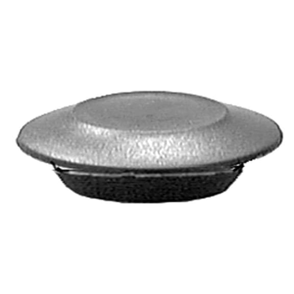 Auveco # 11747 Flush Sheet Metal Plug Plastic 3/4" Hole Black. Qty 100.