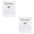 thumbnail image 1 of Collar de amistad con tema de constelaciones Minnieouse oro rosa Type9 NO9, 1 of 6