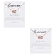 thumbnail image 4 of Qarigey Doce signos del zodiaco constelaciones tema símbolo único collar del zodiaco elegante joyería exquisita cadena colgante oro rosa cáncer Cáncer 2piezas Qarigey CBP201028, 4 of 6
