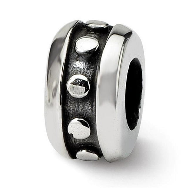 Reflection Beads QRS1401 Sterling Silver Stopper & Spacer Bead
