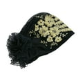 thumbnail image 3 of MERIGLARE Hijab Musulman pour Femmes Couvre-Chef à la Mode Bandeau Islamique Foulard Noir, 3 of 9