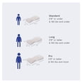 thumbnail image 3 of DyGTyX Knee-T Memory Foam Leg Pillow Patented - Best Side Sleeper Pillow for Back Pain Relief, Hip and Sciatica Pain, Side Sleepers - Designed by Doctors, 3 of 5