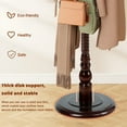 thumbnail image 4 of SDJPOI Solid Coat Rack Freestanding with 11 Hooks, Natural Birch Wood Coat stands with Sturdy Round Base, Heavy-duty Tree Coat Hanger Standing for Entryway Hallway Bedroom, 4 of 8