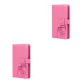 thumbnail image 2 of QualitChoice 3-Inch 96 Pockets PU Leather Instant Instant Photo Photo Card Collection Album Picture Case for 8/9/7s/25/70/90 pink 2Set, 2 of 6