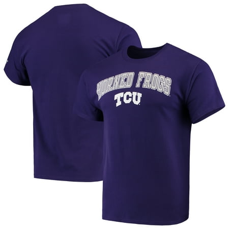 Tcu Horned Frogs Baseball - Men's Russell Purple TCU Horned Frogs Core Print T-Shirt