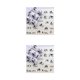 thumbnail image 2 of Soidarity 1 Uds. Multi patrón de dibujos animados Animal Nails Art Sticker 3D envoltura de uñas pegatina consejos DIY Manicura pegatinas YZW-B021 2piezas Soidarity CBP054127, 2 of 5