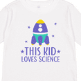 thumbnail image 4 of Inktastic Rocket Ship This Kid Loves Science Boys or Girls Long Sleeve Toddler T-Shirt, 4 of 5