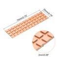 thumbnail image 2 of Uxcell Copper Heatsink 70x20x2mm W Thermal Pad Rubber Ring for M.2 SSD Memory 1 Set, 2 of 6