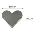thumbnail image 1 of Birdeem Vintage Leather Heart Bookmark Page Corner,Leather Love Bookmark, 1 of 12