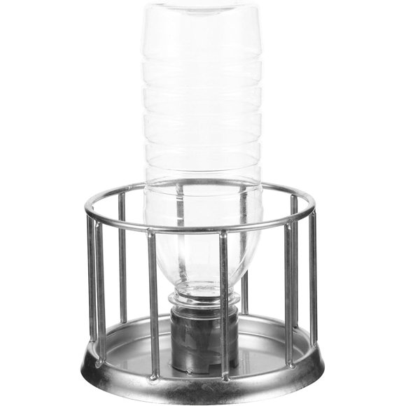 Tortoise Feeding Dish Reptile Water Dish Food Bowl Stainless Steel Feeder Pet Dispenser Bottle Food and Water Feeding Dish for Tortoises Lizards Turtles Chameleon