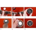 thumbnail image 4 of tredstone Door Viewer Peephole 220 Degree Viewing With Cover Home Security 14mm 4#, 4 of 9