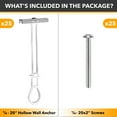 CondoMounts UNIVERSAL Wall Mounting Anchors | TV Mount Metal/Steel/NO ...
