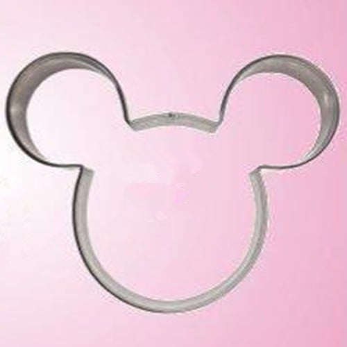 Mickey Mouse Cookie Cutter Mickey Mouse Cookie Cutter 2 inch - Walmart.com - Walmart.com
