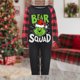 thumbnail image 4 of Pijamas Navideñas Conjunto de 2 piezas a juego Conjunto de pijamas casuales Conjunto de ropa para el hogar Ygjytge Negro*T 0-6 M*Bebé Única para Unisex, 4 of 6