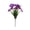 Purple, variant on 1Pc Fake Lily Artificial Flowers 13.6 inch Plastic Cemetery Faux Flowers Real Touch White Lily Fake Spring Flower for Wedding Easter Party Home Decoration (Yellow)