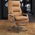 thumbnail image 2 of Massage Gaming Office Chair Computer Living Room Rolling Comfy Vanity Chair Arm Bedroom Executive Sillas De Oficina Furniture My Lux Decor Round, 2 of 18