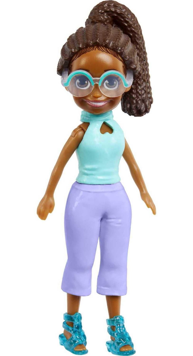 Polly Pocket Coffret Tube mode de rêve tournant, Shani