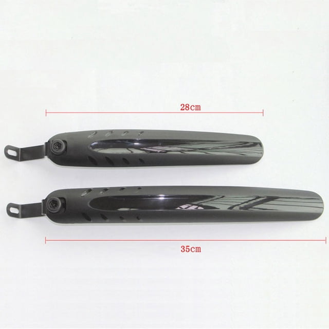 Bgsha MTB Folding Bicycle Front Rear Mudguard Splash Fender Set For 14-20 Inch Bike