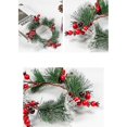 thumbnail image 4 of 2-pack Cranberry Pine Garland Cedar Garland Compatible With Christmas Decor, 4 of 5