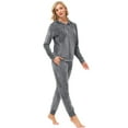 thumbnail image 4 of ANOTHER CHOICE Velour Tracksuit Soft & Stretch Fabric (Women's), Size L, 2-Piece, 4 of 5