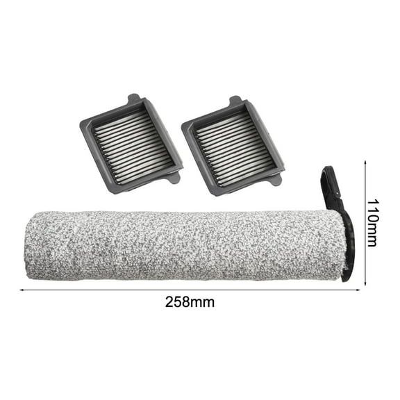 For Tineco FLOOR O--NE S7 Steam Cordless Vacucum Cleaner Spare Replacement Floor Washer Roller Brush Filter Accessories Smile Home