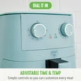 thumbnail image 3 of GreenLife 4.5 Quart Air Fryer Ceramic Nonstick, Blue Haze, 3 of 8