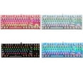 thumbnail image 2 of Punk Mechanical Keyboard k550 87 Keys Mechanical Keyboard Green Shaft Gaming Office Notebook Professional Keyboard No.3, 2 of 6