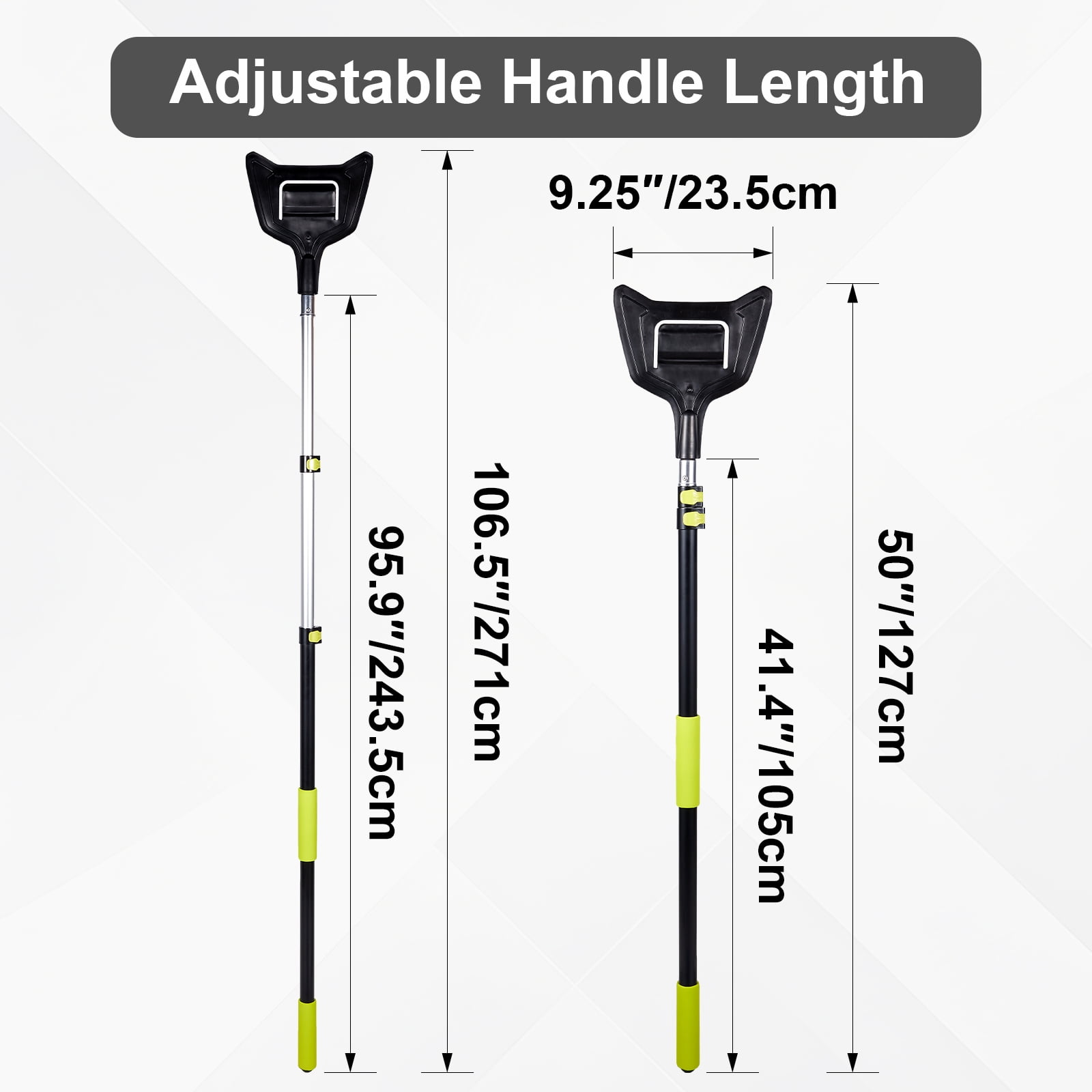 Extension Handle for Board Corner Adjustable Extension Handle Corner Protector Pole Protector Cargo Load Corner Protector V Shaped Edge Guards Hand 2pcs