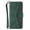 Green, variant on For Samsung Galaxy S9+ Wallet Case with Wrist Strap, Premium PU Leather Flip Protective Cover RFID Blocking Card Holder & Cash Slot,Magnetic Closure Flip Kickstand Function for Men Women,Green