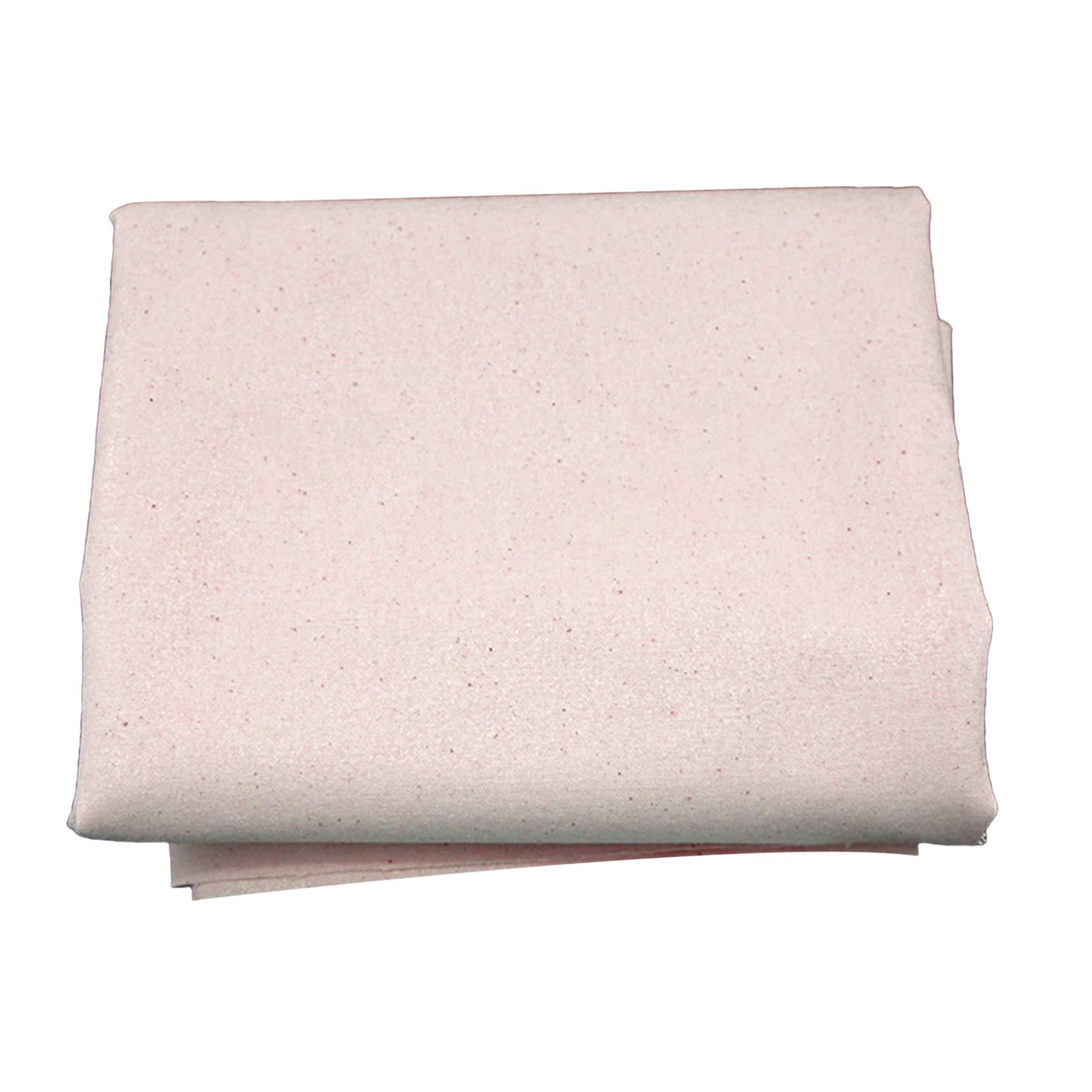 GUOOL Fusible Interfacing Canvas Fabric Roll with Single Sided Iron On Adhesive Cloth Material for Sewing Suitable for Tablecloths Banners Bags Crafts Home 8oz per half meter