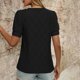 thumbnail image 4 of mfyjkho Tops Para Mujer, Blusas Casuales Holgadas Y Cómodas De Manga Corta Con Cuello Redondo Para Mujer De Verano Tops Y Blusas Para Mujer M, 4 of 4
